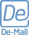 DE-Mail logo blau